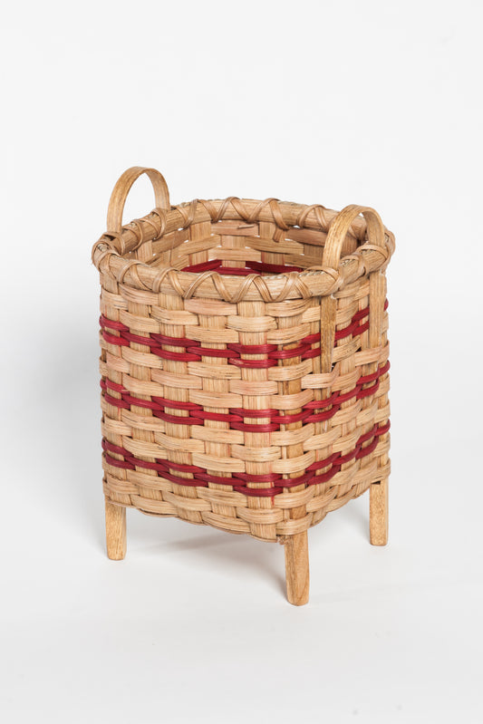 Footed Square Basket